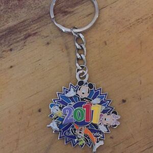 Disney Keychain with spinning motion